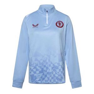 Castore Womens/Ladies Aston Martin  Long-Sleeved Drill Top / Blue/White